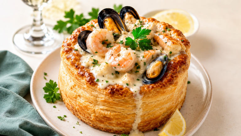 Vol-au-vent ai Frutti di Mare: la Ricetta Classica Cremosa e Raffinata