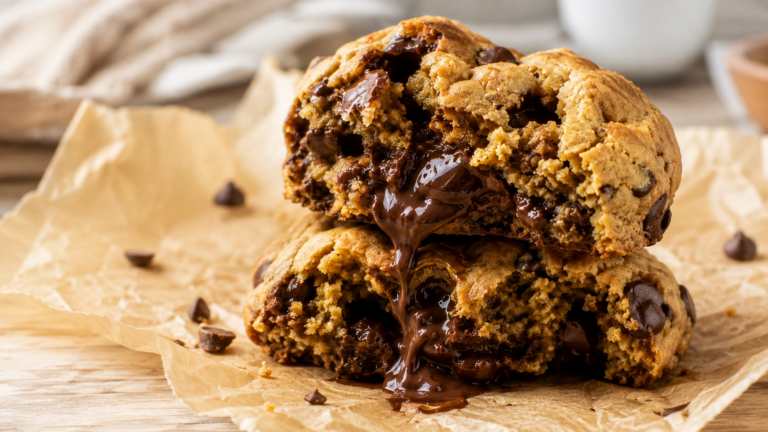 Biscotti con Cuore di Cioccolato Fondente: Morbidi, Golosi e Irresistibili